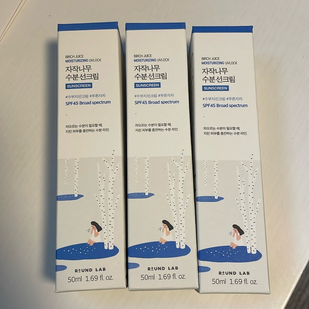 Round Lab Birch Juice Moisturizing UV Lock Sun Cream